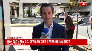 Montgomery County PD officer shot, killed in Silver Spring parking garage