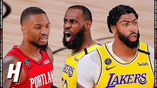 Portland Trail Blazers vs Los Angeles Lakers - Full Game 2 Highlights August 20, 2020 NBA Playoffs