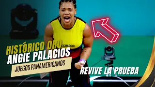 !HISTORICO ORO¡ Angie Palacios Campeona Panamericana en halterofilia || Revive su prueba