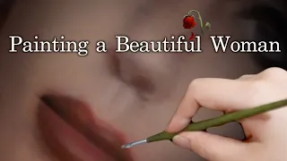 Painting a Beautiful Woman