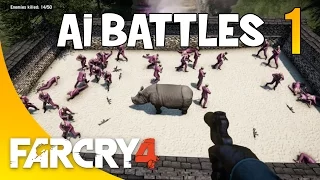 Far Cry 4 | AI BATTLES | Pagan Mins v. Rhino