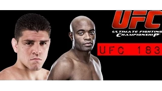 Anderson Silva vs. Nick Diaz UFC 183 On January 31 2015