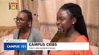 Visiting Tracy and doreen In hostel - Makerere University