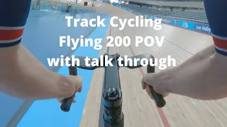 Flying 200 with Team GB cyclist POV with voice over | Dolan DF4