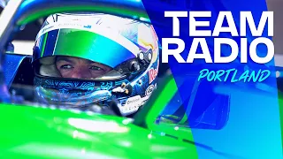 "HE DROVE ME OFF THE TRACK" 🤬 | Team Radio Portland