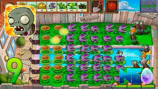 Plants vs. Zombies (HD): Gameplay Walkthrough Part 9 - Pool Level 4 Completed! (iOS, Android)