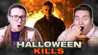 HALLOWEEN KILLS (2021) *REACTION* MICHAEL GETS MESSY! (MOVIE COMMENTARY)