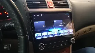 Honda Accord 7 Android штатное головное устройство