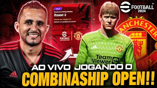 🚨🔥 JOGANDO O COMBINASHIP DO MANCHESTER UNITED AO VIVO | SEXTOU COM O D.R 18 GAMER | EFOOTBALL 2024