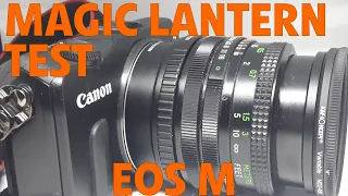 Another day, another Magic Lantern EOS M test HANDHELD