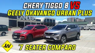 Geely Okavango Urban Plus VS Chery Tiggo 8  -Which is the better 7 seater crossover