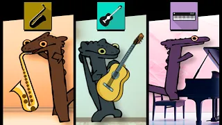 Toothless dance: Different instruments