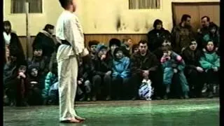 1996 МЕЖКЛУБНЫЕ СОРЕВН. ПО КАРАТЭ Февр. 96 Одесса ч.1