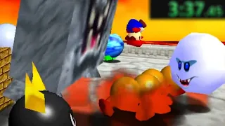 I tried speedrunning Mario 64's true final boss fight...