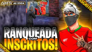 FREE FIRE - AO VIVO 🔥 JOGANDO COM INSCRITOS 🔥 RUMO AO ELITE 🔥 | LIVE ON 🔴