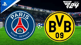 Paris saint-germain- Borussia dortmund | Champions league | ( pen 4-5) | FC24