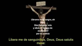 Miserere Mei Deus - Allegri  (Salmo 51) latín español subtitulado