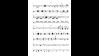 Lela - Partitura para Ronroco version cover