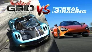 Real Racing 3 vs GRID Autosport - сравнение геймплея
