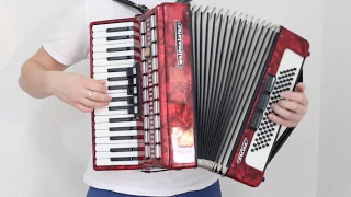 Večer ked slniečko- Akordeón Welmeister Serino 80 bas Accordion Akkordeon