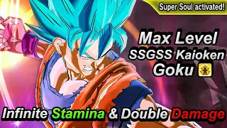 Super Saiyan Blue Kaioken Goku Now UNDEFEATABLE And More OP At Level 120! - Dragon Ball Xenoverse 2