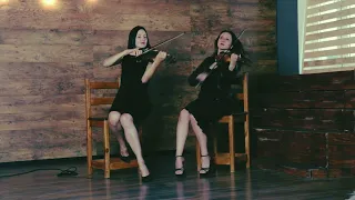 Cover Michael Jackson "Smooth criminal". Violin duo "Neringa & Diana"