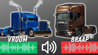 PURE V8 Truck Diesel Engine SOUNDS