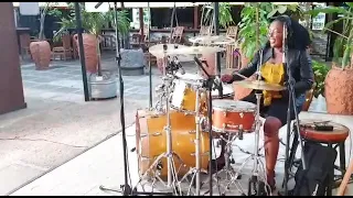 Seben Drum Cover Snippet - Pitson Medley African Female Drummer #mercykimanzi