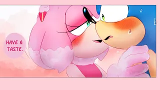 Amy Offers a Taste - Sonamy (Sonic x Amy) Comic Dub Comp