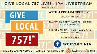 Give Local 757 LIVE! - 1PM Live-Stream #GL757LIVE