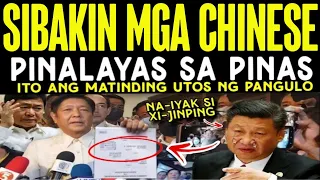 KAKAPASOK LANG Grabe t0! Pres Marcos Sec Año Nagdeklara na Pinapalayas na mga Chinese sa Pilipinas