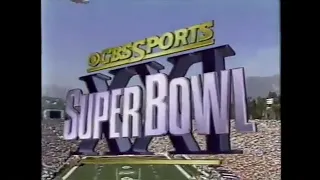 Super Bowl XXI: Denver Broncos vs. New York Giants Opening