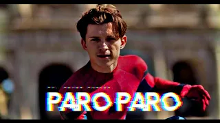 PARO PARO EDIT FT. || PETER PARKER SPIDERMAN @Tomholland. #spiderman #alightmotionedit