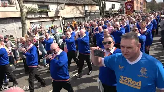 P.O.A. (Full Clip 4K) @ ABOD Easter Monday Parade ~ Belfast 18/04/22 (4K)