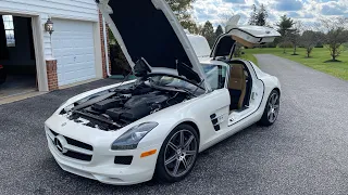 Mercedes-Benz SLS AMG Start up