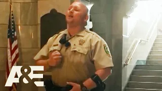 Court Cam: Cop Sings The Star Spangled Banner | A&E
