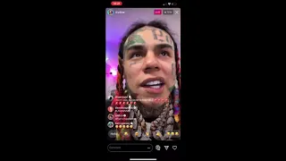 6IX9INE EXPOSES MEEK MILL 😱 (6IX9INE IG LIVE)