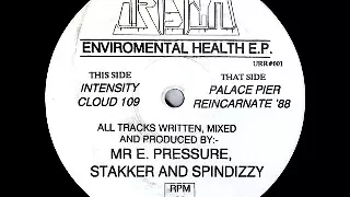 Mr E Pressure, Stakker & Spindizzy - Enviromental Health  EP - B2 - Reincarnate '88