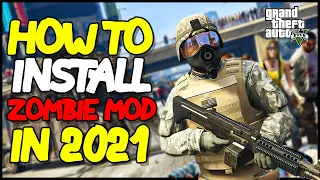 GTA 5 Zombie Mod 2021 [ How To Install  ZOMBIE MOD] GTA 5 SIMPLE Zombie EASY METHOD (STEP BY STEP)