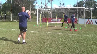 Treinamento de Goleiro Profissional #goalkeeper #goleiro #guardaredes