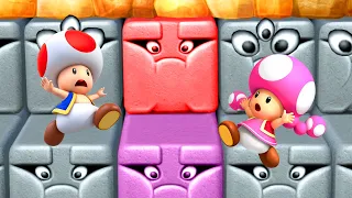 Mario Party 10 - Lucky Minigames - Lucky Toad vs Unlucky Toadette