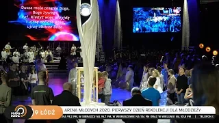 Arena Młodych 2020. Tysiące łódzkich nastolatków spotkało się na rekolekcjach w Łodzi