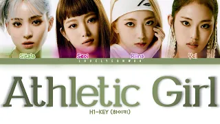 H1-KEY (하이키) – ATHLETIC GIRL Lyrics (Color Coded Han/Rom/Eng)