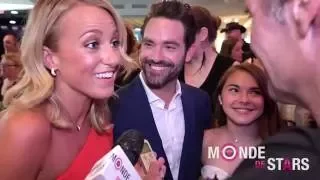 Guillaume Lemay-Thivierge et  Émily Bégin font leur première sortie publique en famille...