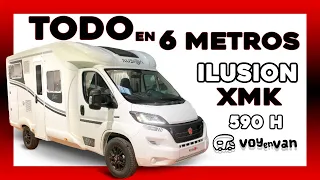 VOYenVAN | AUTOCARAVANA PERFILADA nueva ILUSION XMK 590 H [2024]