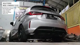 The First Time  Honda City RS Hatchback Fullset Valvetronic Exhaust System Racing Performance.