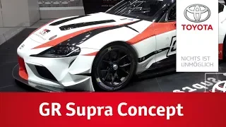 GR Supra Racing Concept von TOYOTA GAZOO Racing | Genfer Autosalon 2018