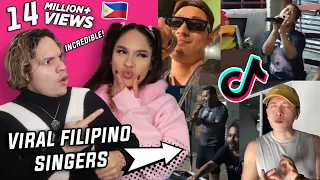The Singing Acrobats of The Philippines🤸 | Latinos react to Viral Filipino Singing TIKTOKS | Vol 20