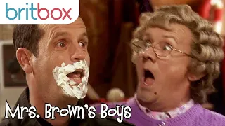 Agnes Uses One of Cathy's 'Whisks' | Mrs Brown's Boys