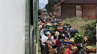 Comboio de Cuamba a Nampula, Moçambique. Tren de Cuamba a Nampula, Mozambique
